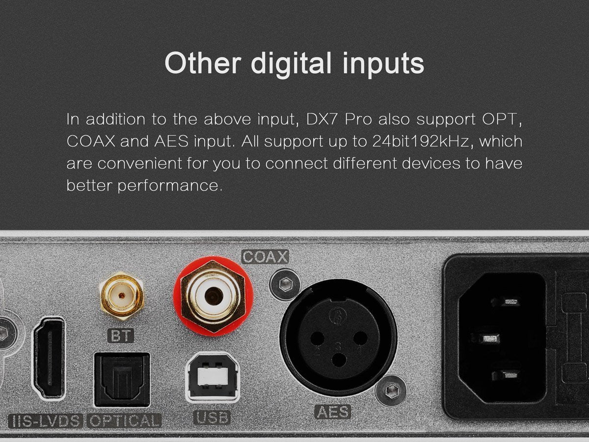 Apos Audio TOPPING Headphone DAC/Amp TOPPING DX7 Pro DAC/Amp (Apos Certified)