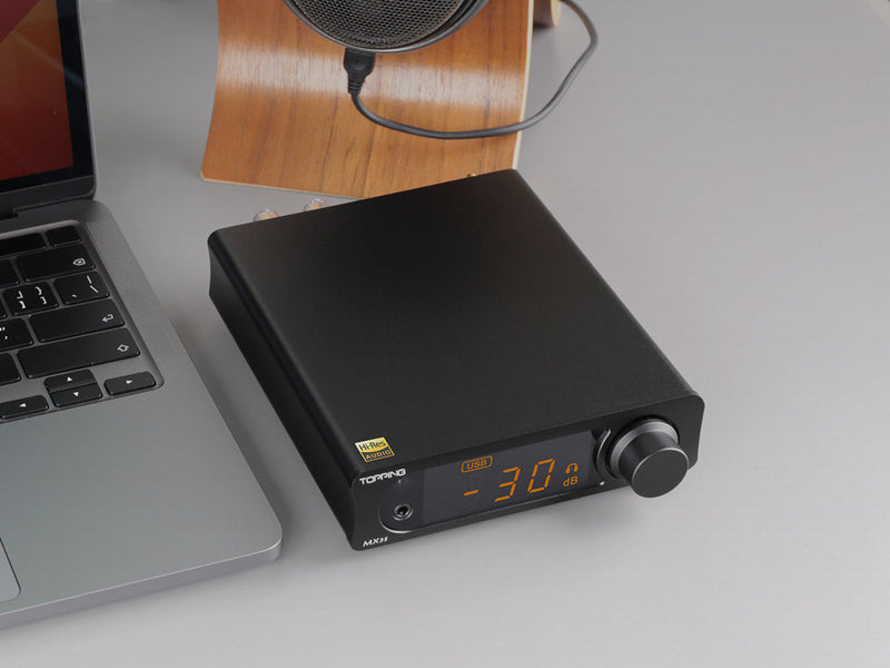 Apos Audio TOPPING Headphone DAC/Amp TOPPING MX3s Desktop DAC/ Headphone Amp/ Power Amp