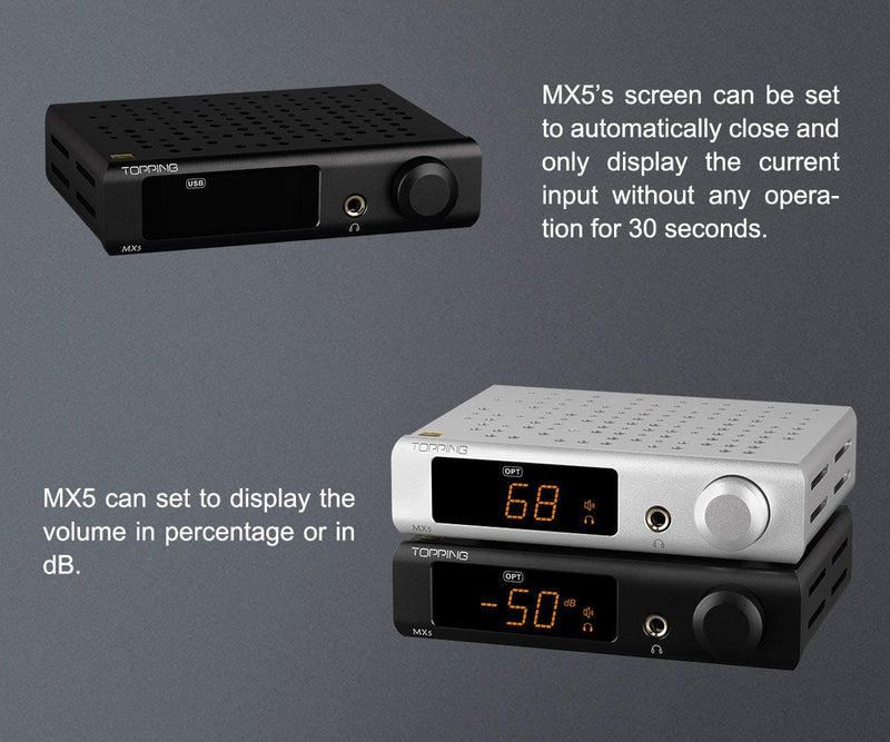 Apos Audio TOPPING Headphone DAC/Amp TOPPING MX5 Multi-Function Power Amplifier (Apos Certified)