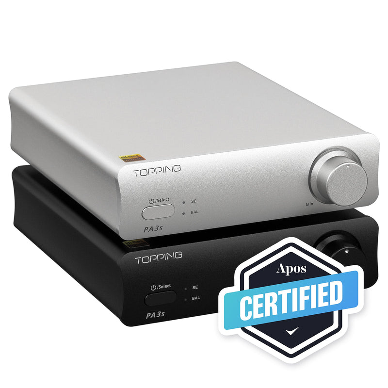 Apos Audio TOPPING Headphone DAC/Amp TOPPING PA3s Fully Balanced Class D Amplifier (Apos Certified)