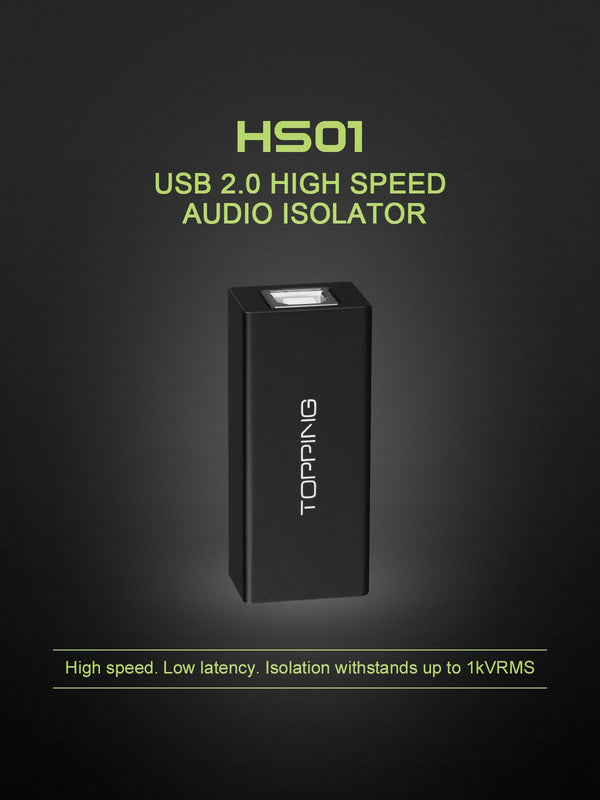 Apos Audio TOPPING USB Interface TOPPING HS01 USB 2.0 High Speed Audio Isolator