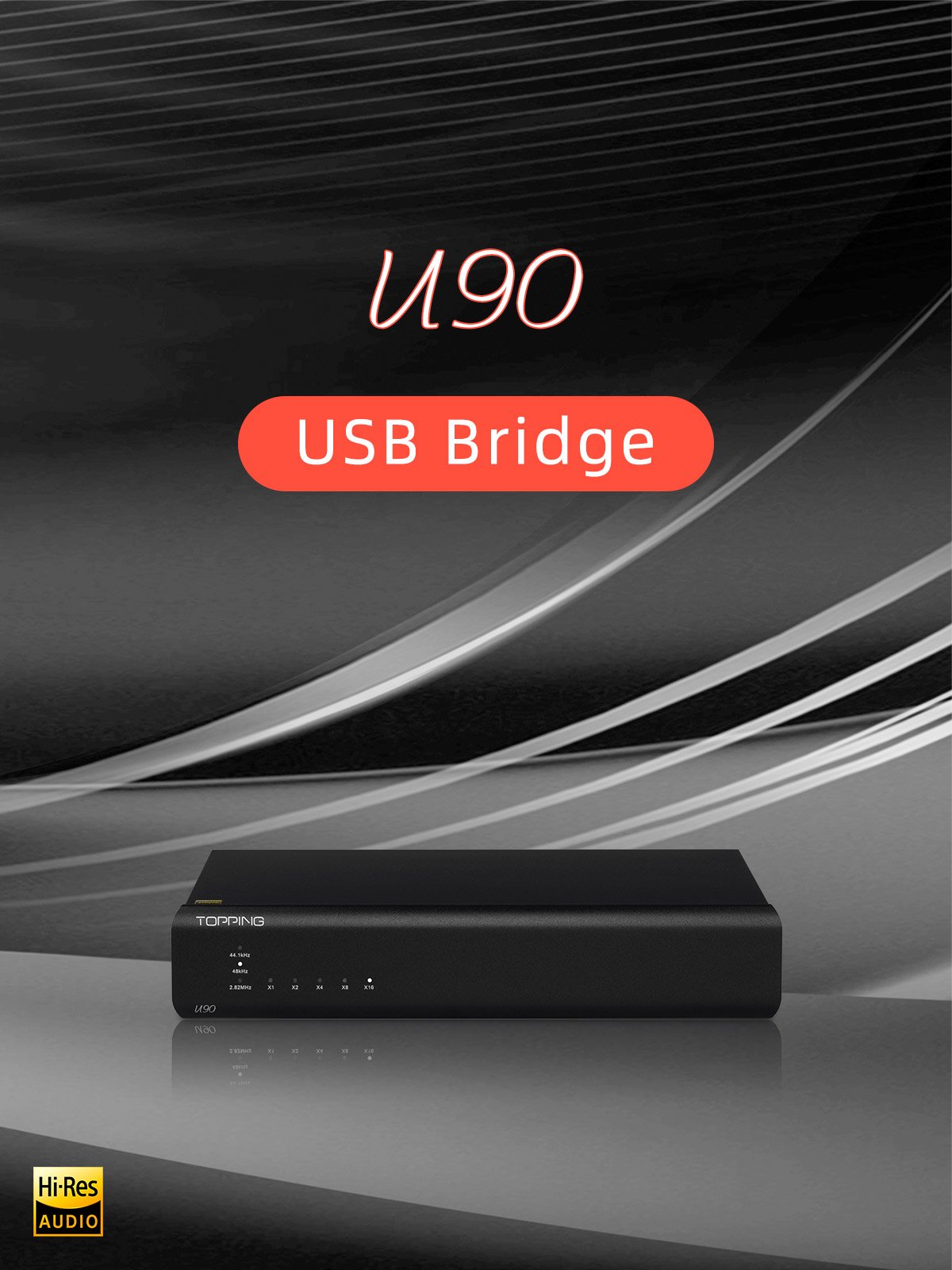 Apos Audio TOPPING USB Interface TOPPING U90 USB Bridge