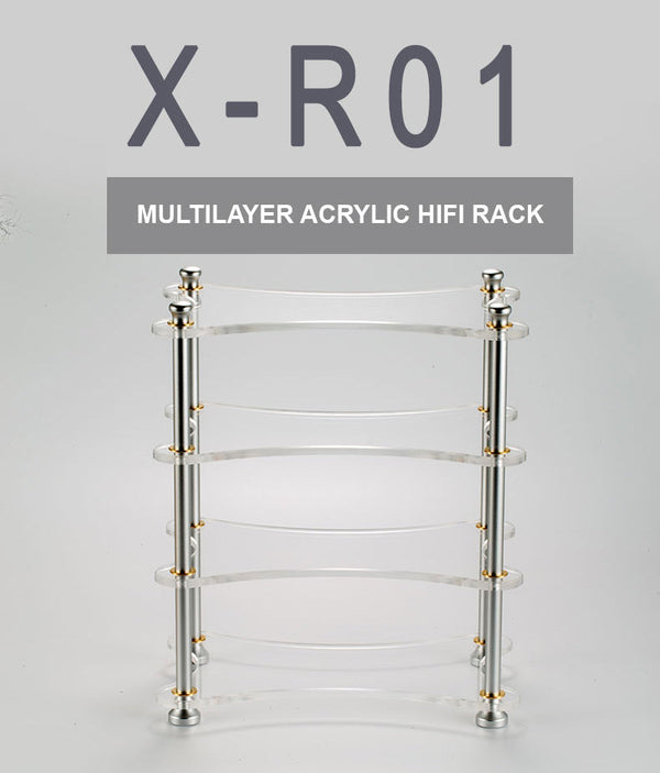Apos Audio xDuoo Accessory xDuoo X-R01 Multilayer Acrylic HIFI Rack