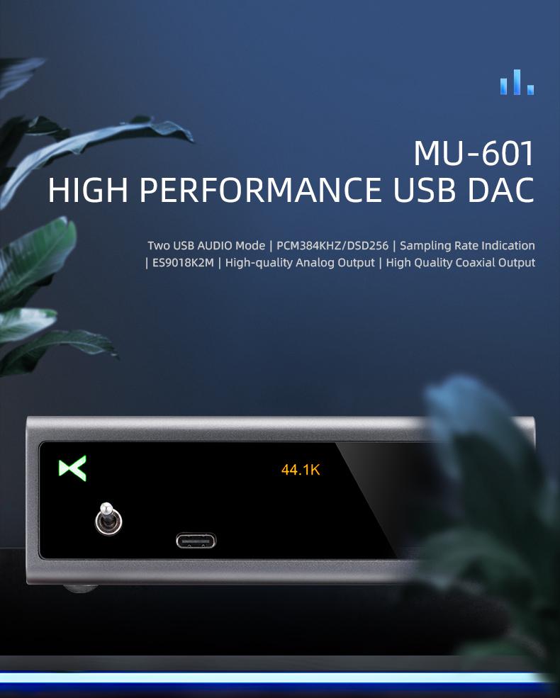 Apos Audio xDuoo DAC (Digital-to-Analog Converter) xDuoo MU-601 Desktop DAC
