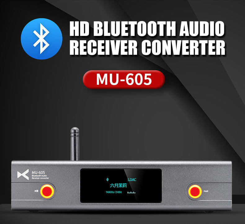 Apos Audio xDuoo DAC (Digital-to-Analog Converter) xDuoo MU-605 HD Bluetooth Receiver