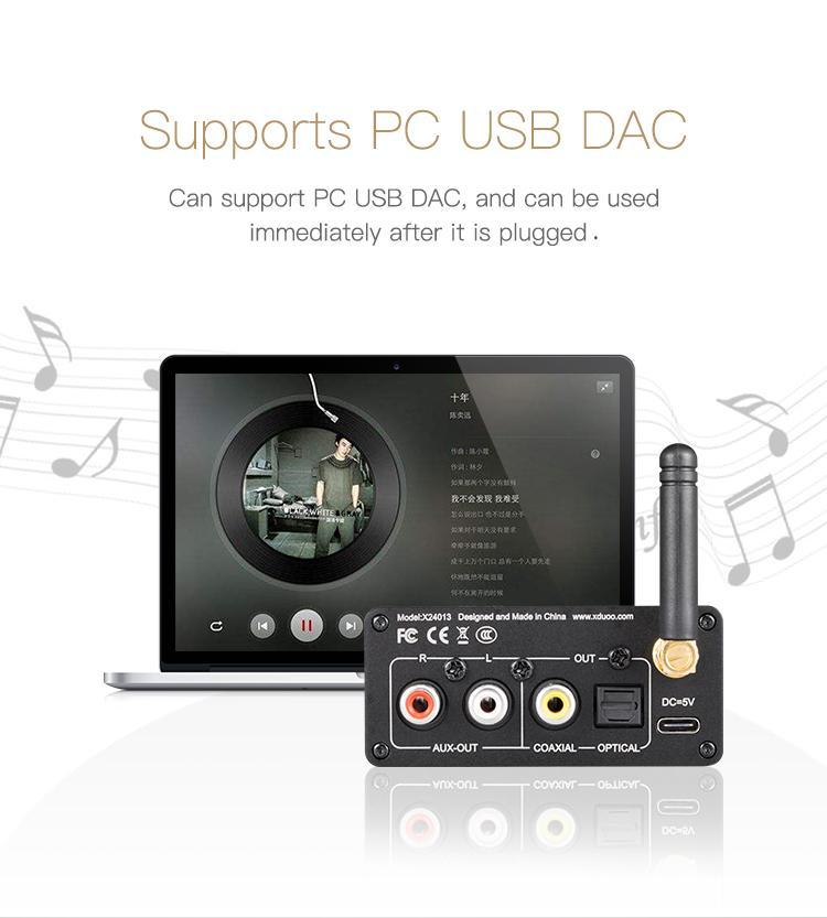 Apos Audio xDuoo | 乂度 DAC (Digital-to-Analog Converter) xDuoo XQ-50 Bluetooth DAC