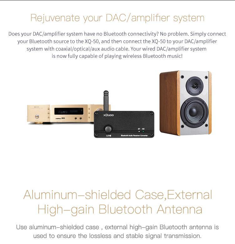 Apos Audio xDuoo | 乂度 DAC (Digital-to-Analog Converter) xDuoo XQ-50 Bluetooth DAC