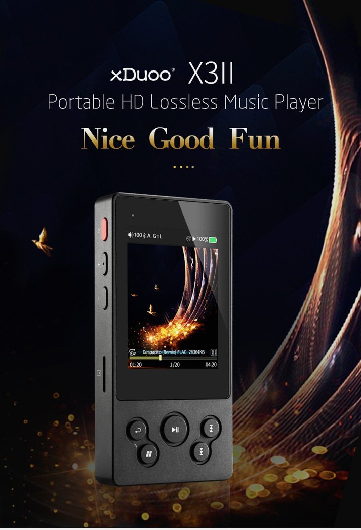 Apos Audio xDuoo DAP (Digital Audio Player) xDuoo X3II Digital Audio Player (DAP)