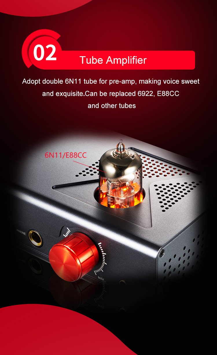 Apos Audio xDuoo Headphone Amp (Tube) xDuoo MT-601 Tube Class-A Headphone Amplifier (Apos Certified)