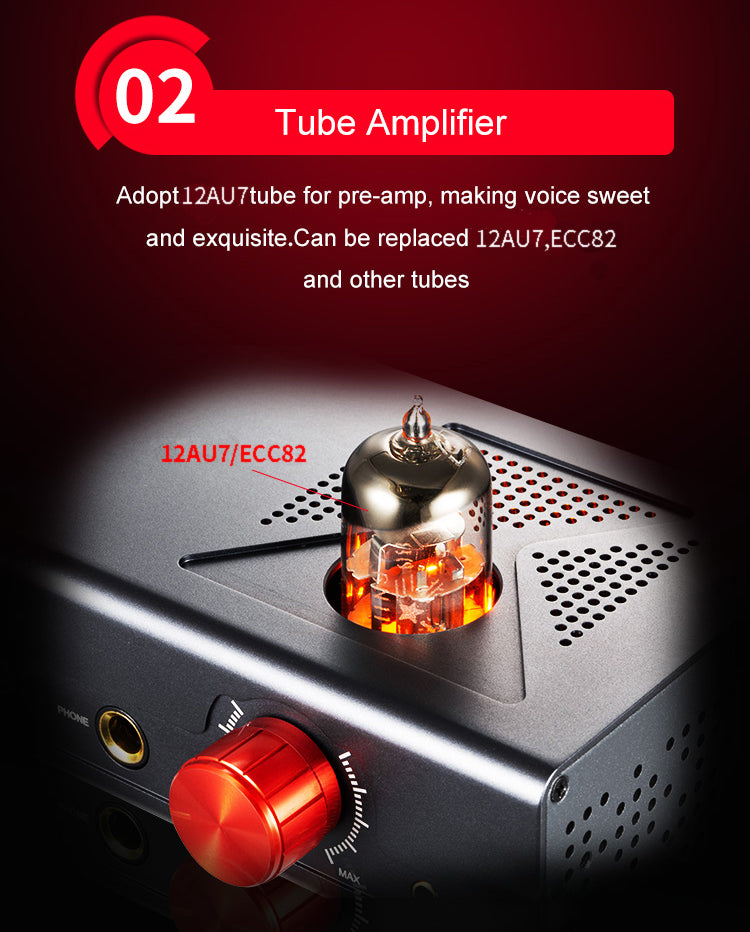 Apos Audio xDuoo Headphone Amp (Tube) xDuoo MT-601s Tube Class-A Headphone Amplifier