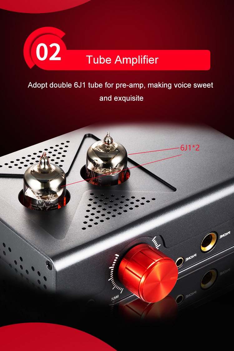 Apos Audio xDuoo Headphone Amp (Tube) xDuoo MT-602 Tube Class-A Headphone Amplifier