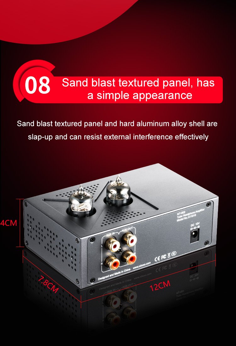 Apos Audio xDuoo Headphone Amp (Tube) xDuoo MT-602 Tube Class-A Headphone Amplifier