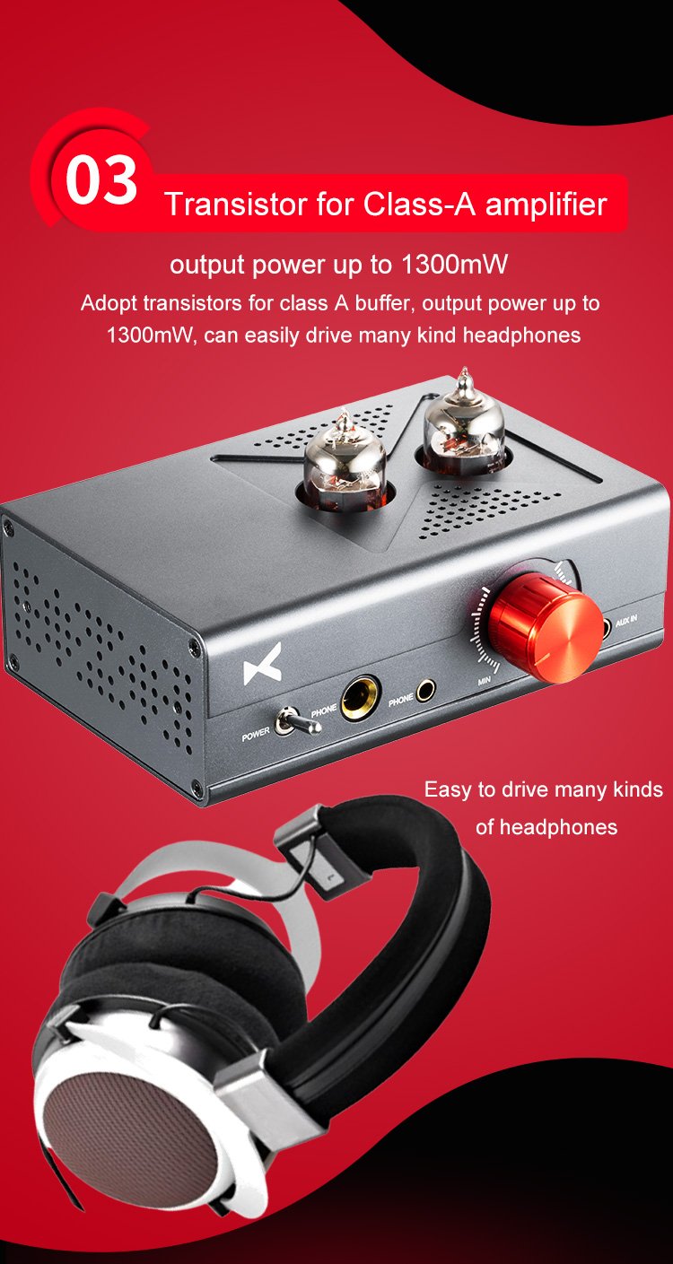 Apos Audio xDuoo Headphone Amp (Tube) xDuoo MT-602 Tube Class-A Headphone Amplifier (Apos Certified)