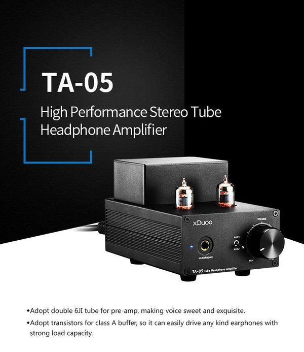Apos Audio xDuoo | 乂度 Headphone Amp (Tube) xDuoo TA-05 Tube Amplifier