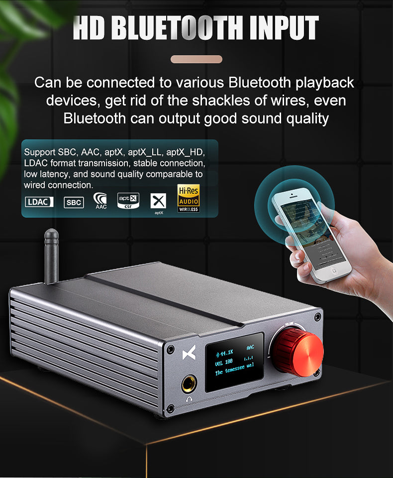 Apos Audio xDuoo Headphone DAC/Amp xDuoo DA-100 HD Bluetooth Power Amplifier
