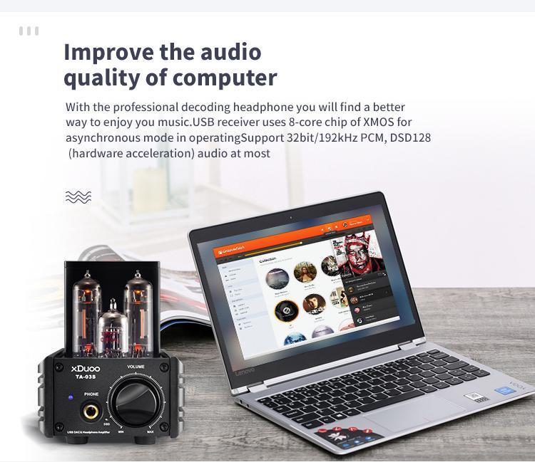 Apos Audio xDuoo Headphone DAC/Amp xDuoo TA-03S Tube DAC/Amp (Apos Certified)