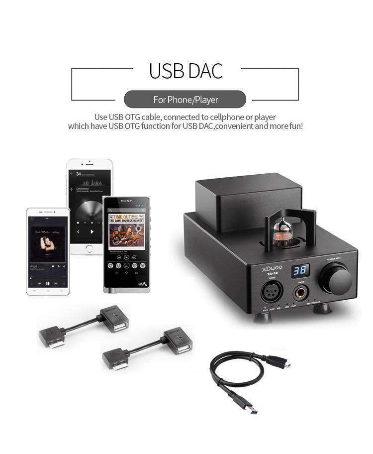 Apos Audio xDuoo | 乂度 Headphone DAC/Amp xDuoo TA-10 Tube DAC/Amp