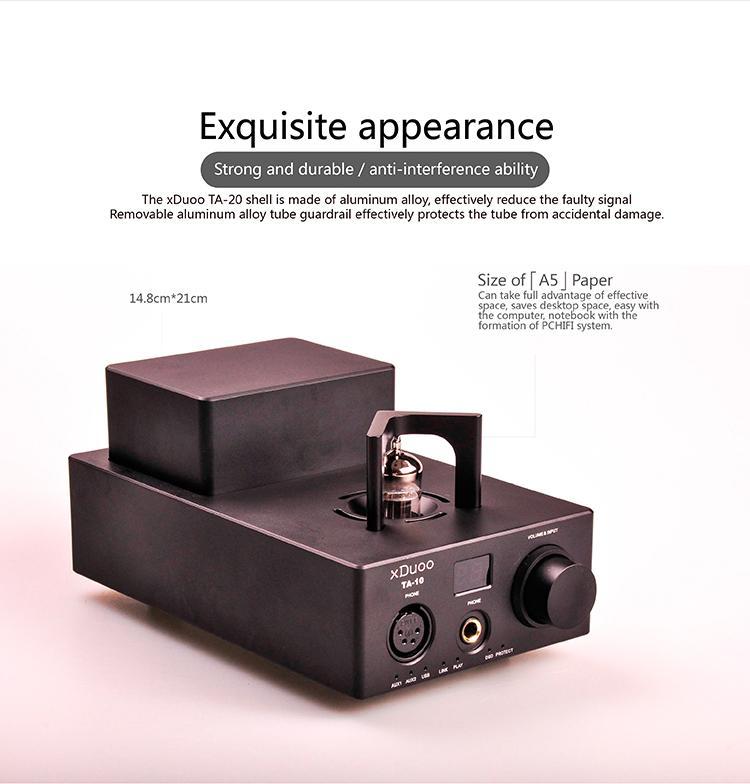 Apos Audio xDuoo | 乂度 Headphone DAC/Amp xDuoo TA-10 Tube DAC/Amp