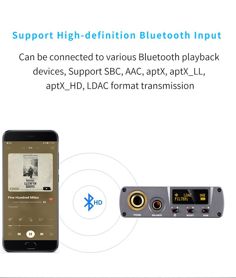 Apos Audio xDuoo Headphone DAC/Amp xDuoo XD-05 BAL Balanced DAC/Amp