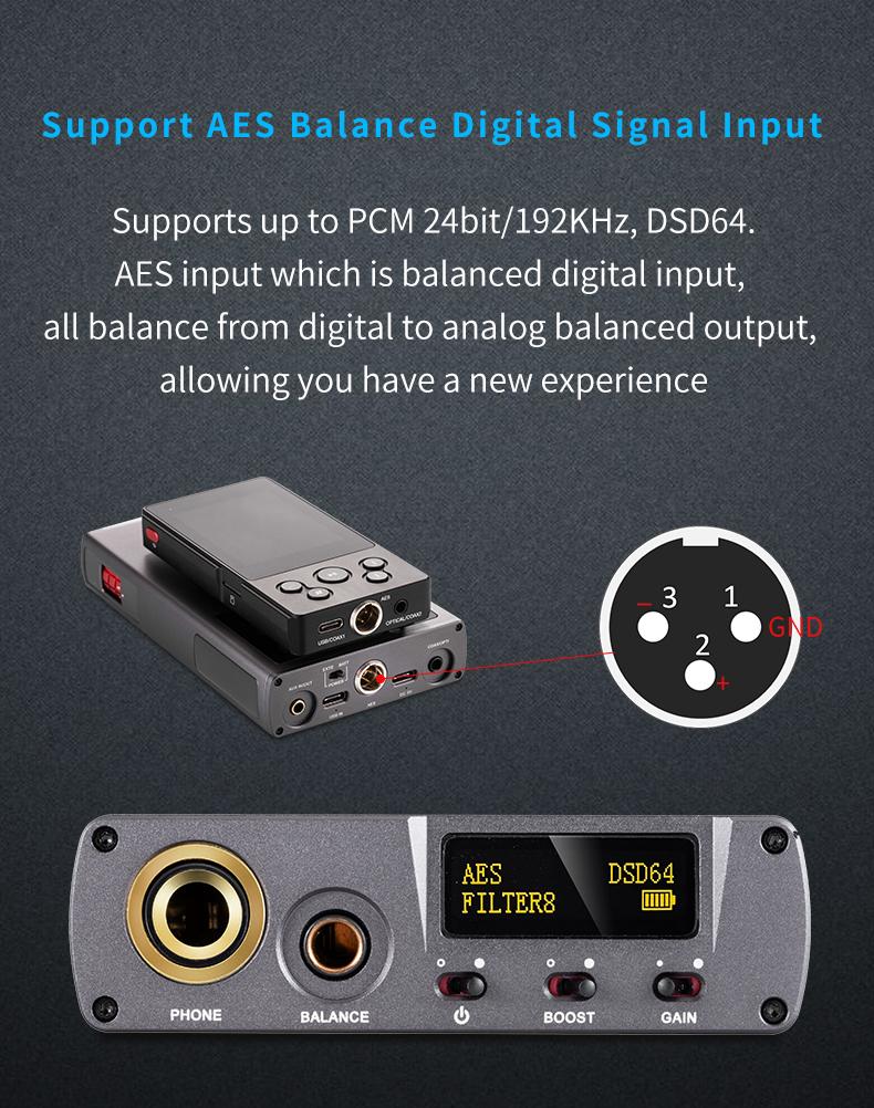 Apos Audio xDuoo Headphone DAC/Amp xDuoo XD-05 BAL Balanced DAC/Amp
