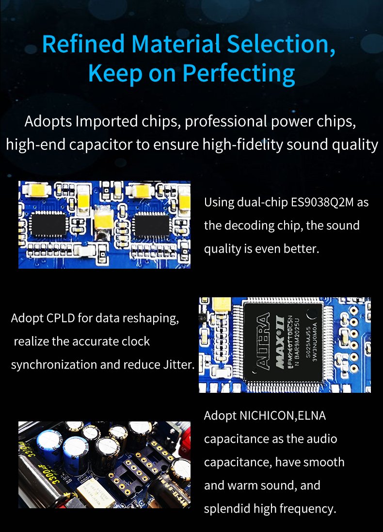 Apos Audio xDuoo Headphone DAC/Amp xDuoo XD-05 BAL Balanced DAC/Amp (Apos Certified)