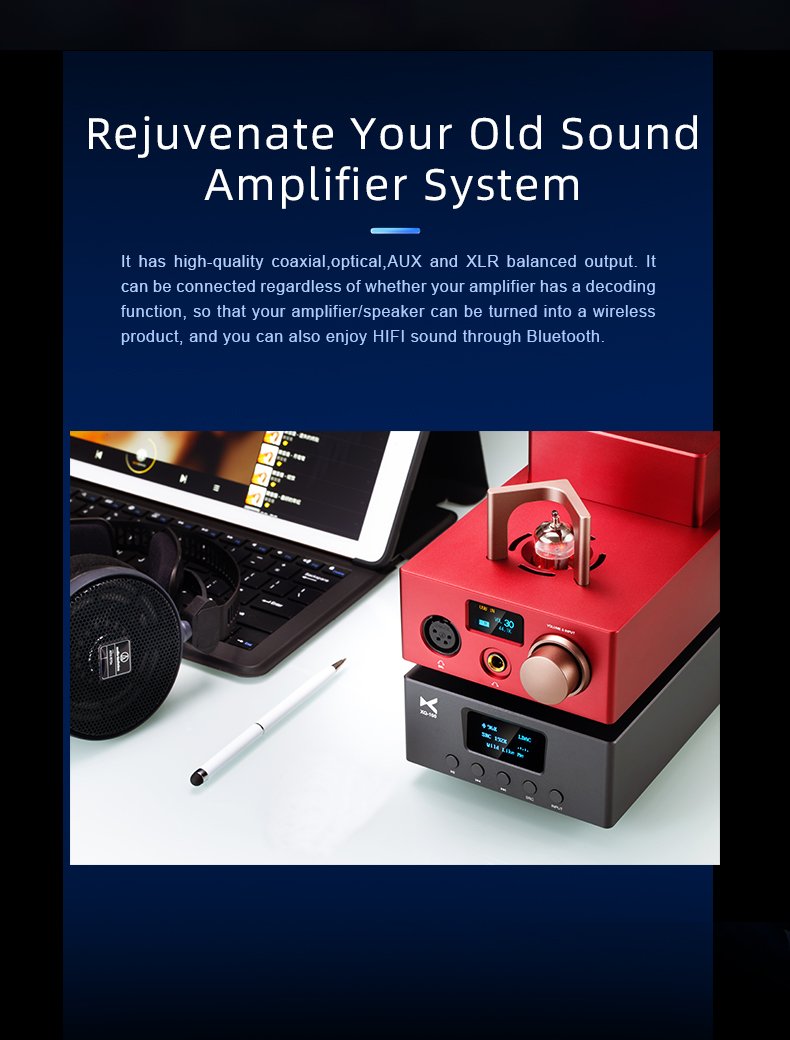 Apos Audio xDuoo Streaming Media Player xDuoo XQ-100 Bluetooth Audio Receiver