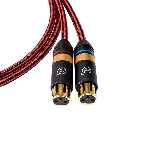 ZY 2XLR-F to 2XLR-M Balanced Signal Line Advanced Edition ZY-393 Cable