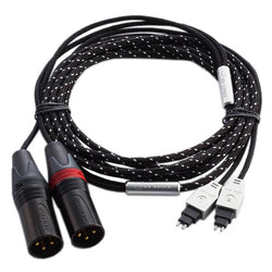 ZY 2XLR-M Headphone Extension Cord Upgrade ZY-042 Cable