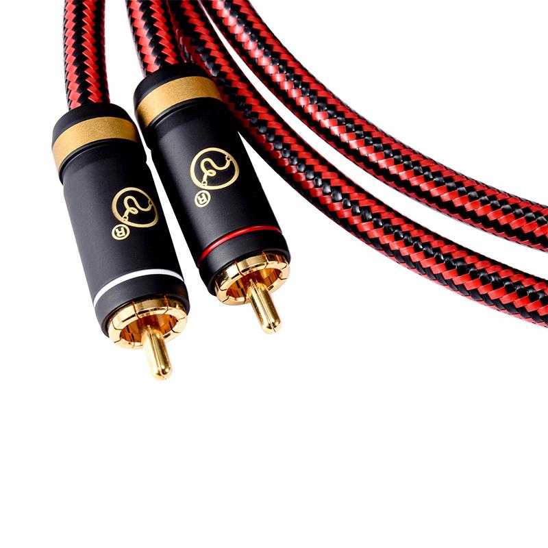 ZY Double Lotus Head RCA ZY-392 Cable